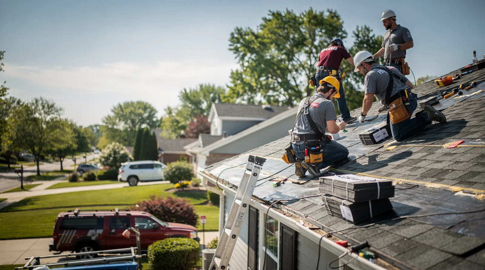 Roof Repair in Wheeler, IL around you